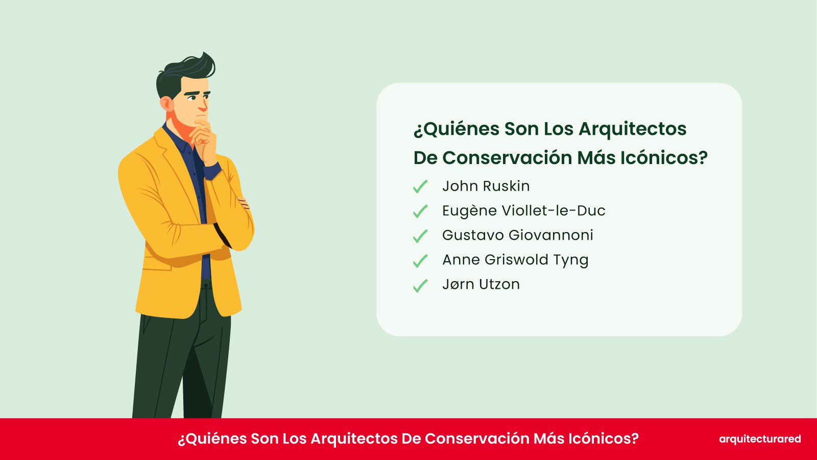 Arquitecto-de-conservación : Trabajo, Salarios, Empleos, Educac ¿Quiénes son los arquitectos de conservación más icónicos?