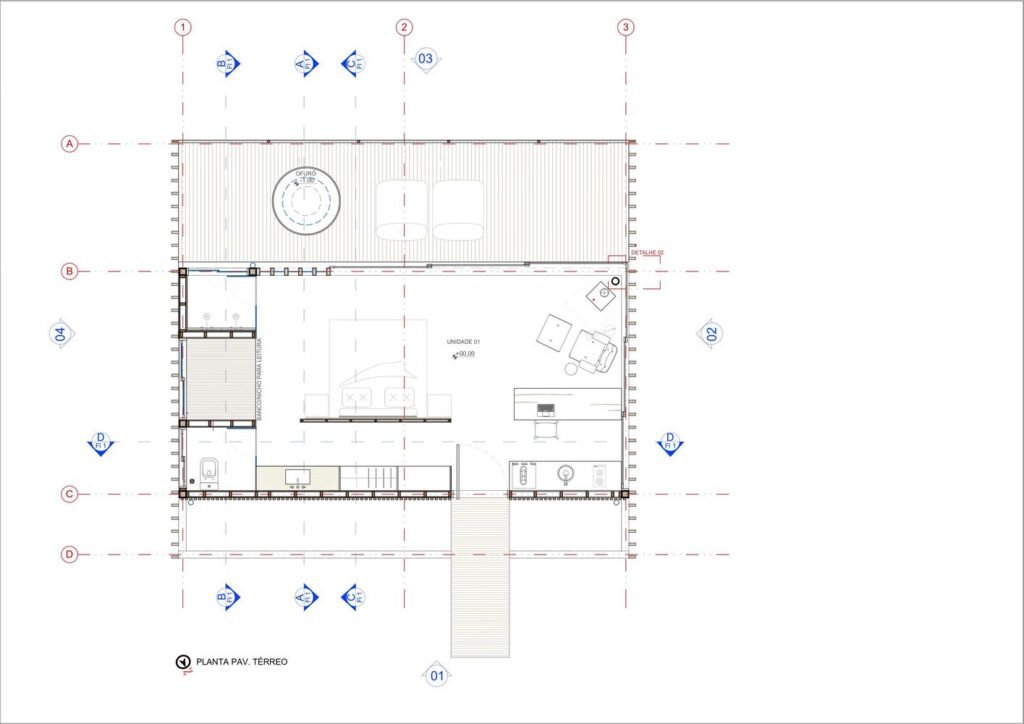 Cabaña Jaguatirica / Pitta Arquitetura