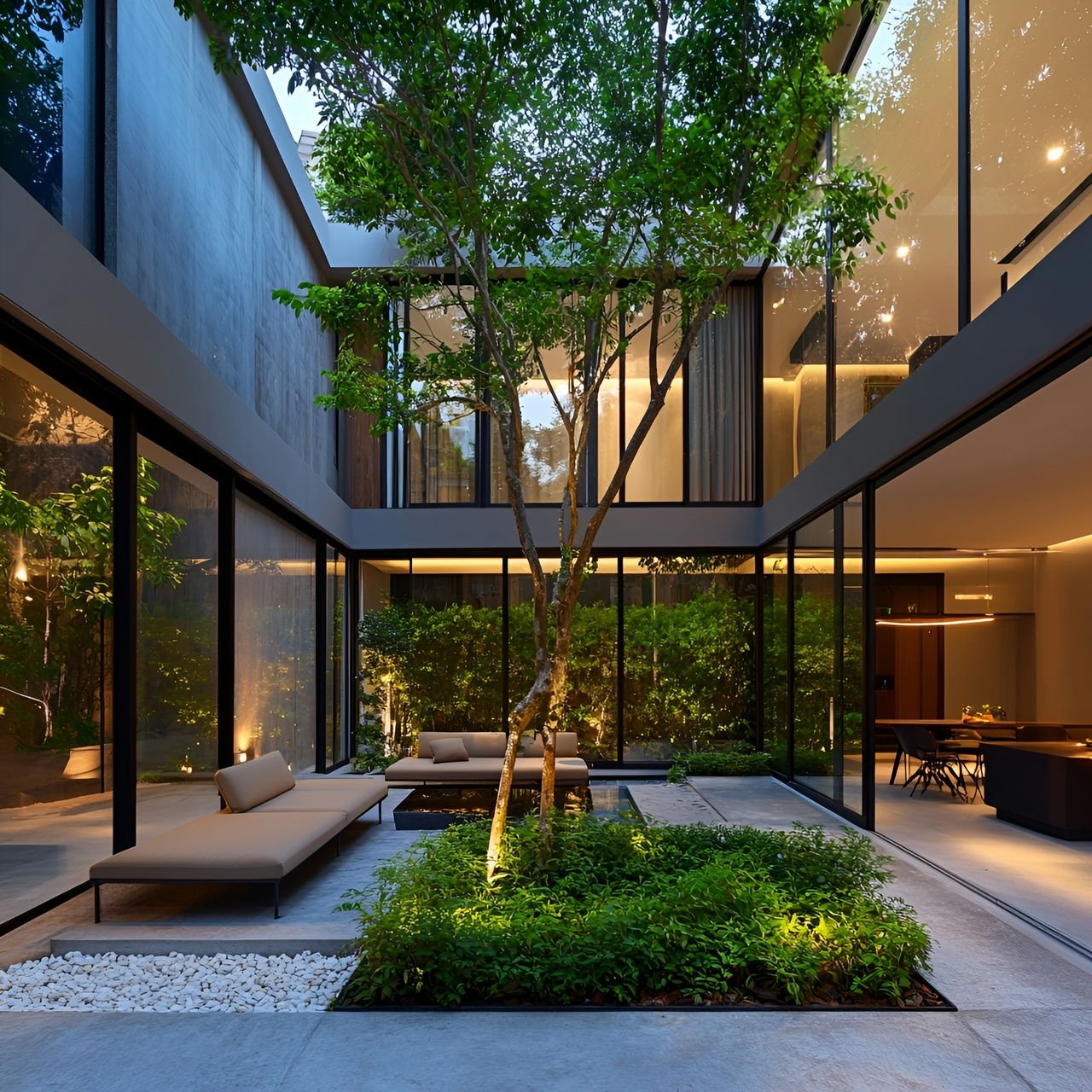 Casa de Patio: Arquitectura, Historia, Sostenibilidad, Materiales y Precios Típicos
