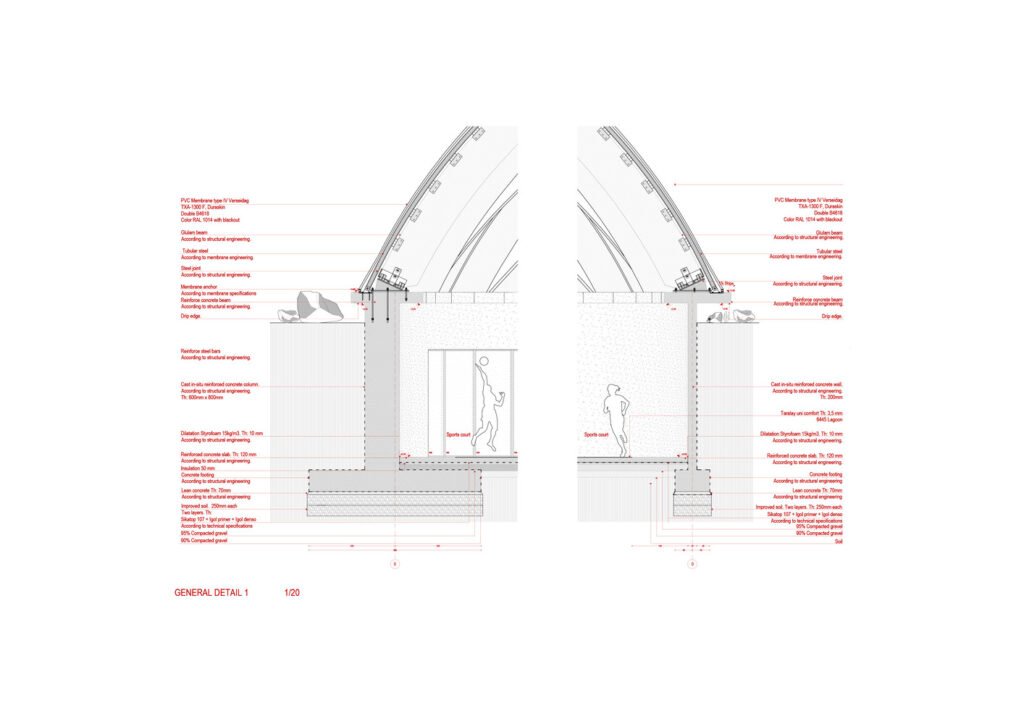 Pabellón Deportivo Alma / Benjamín Murúa Arquitectos