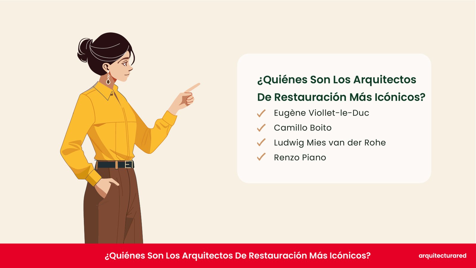 Arquitecto de Restauración: Trabajo, Salarios, Empleos, Educaci ¿Quiénes son los arquitectos de restauración más icónicos?