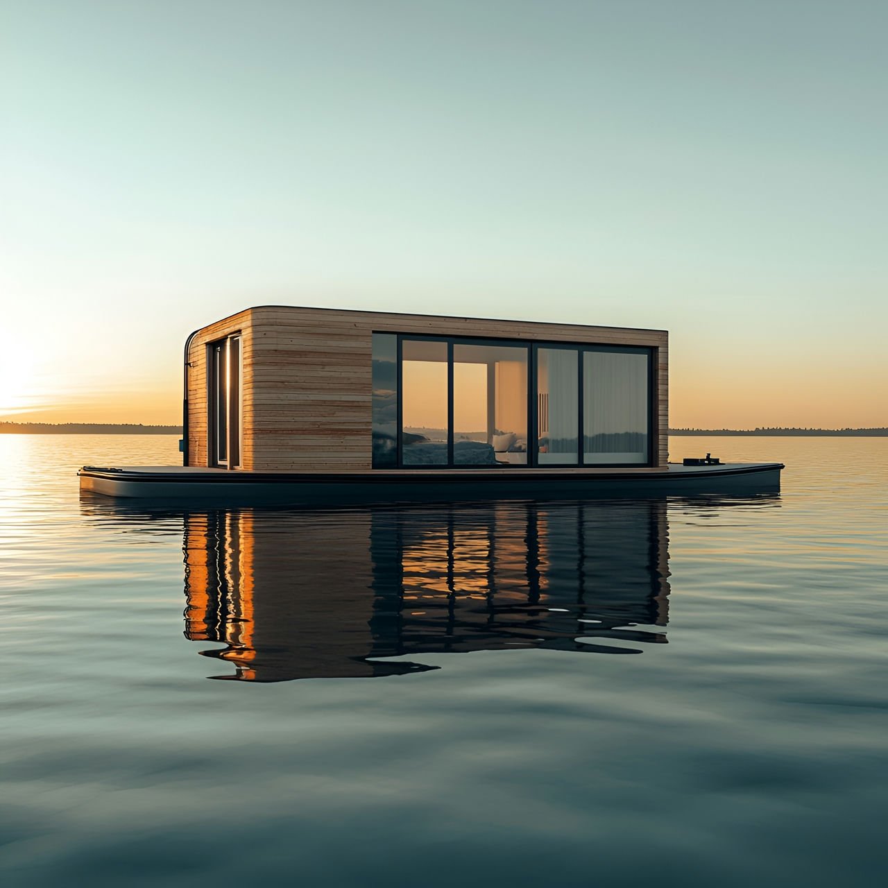 Casa Flotante: Arquitectura, Historia, Sostenibilidad, Materiales y Precios Típicos