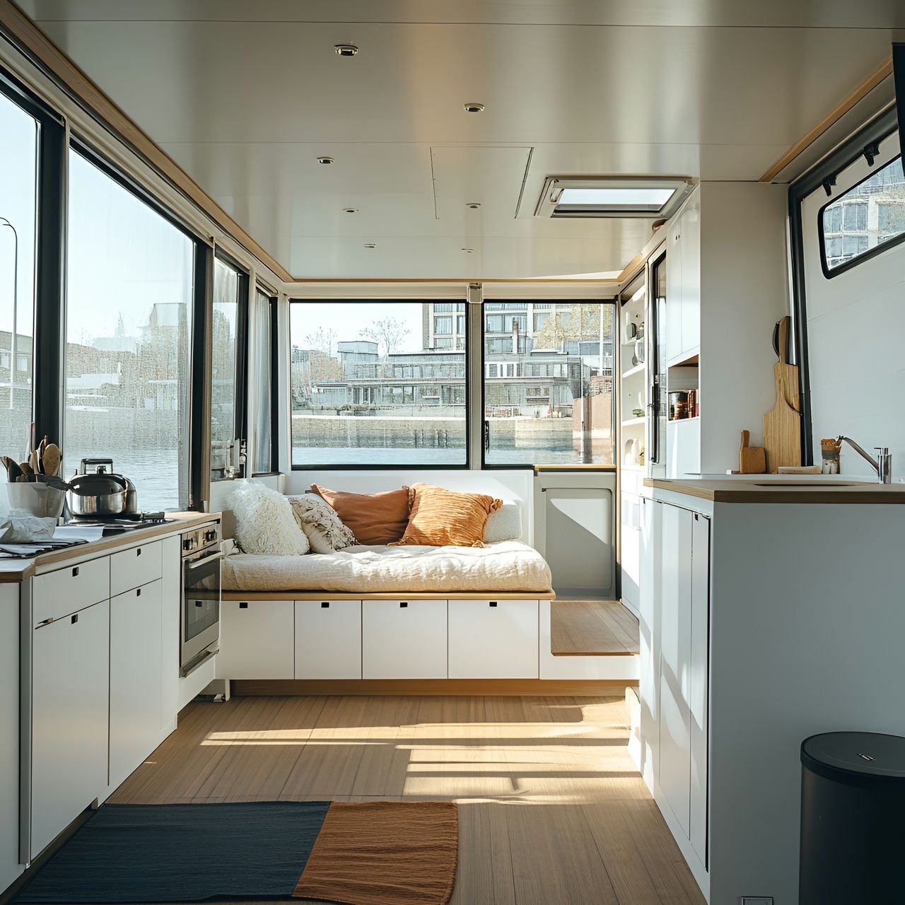 Casa Flotante: Arquitectura, Historia, Sostenibilidad, Materiales y Precios Típicos