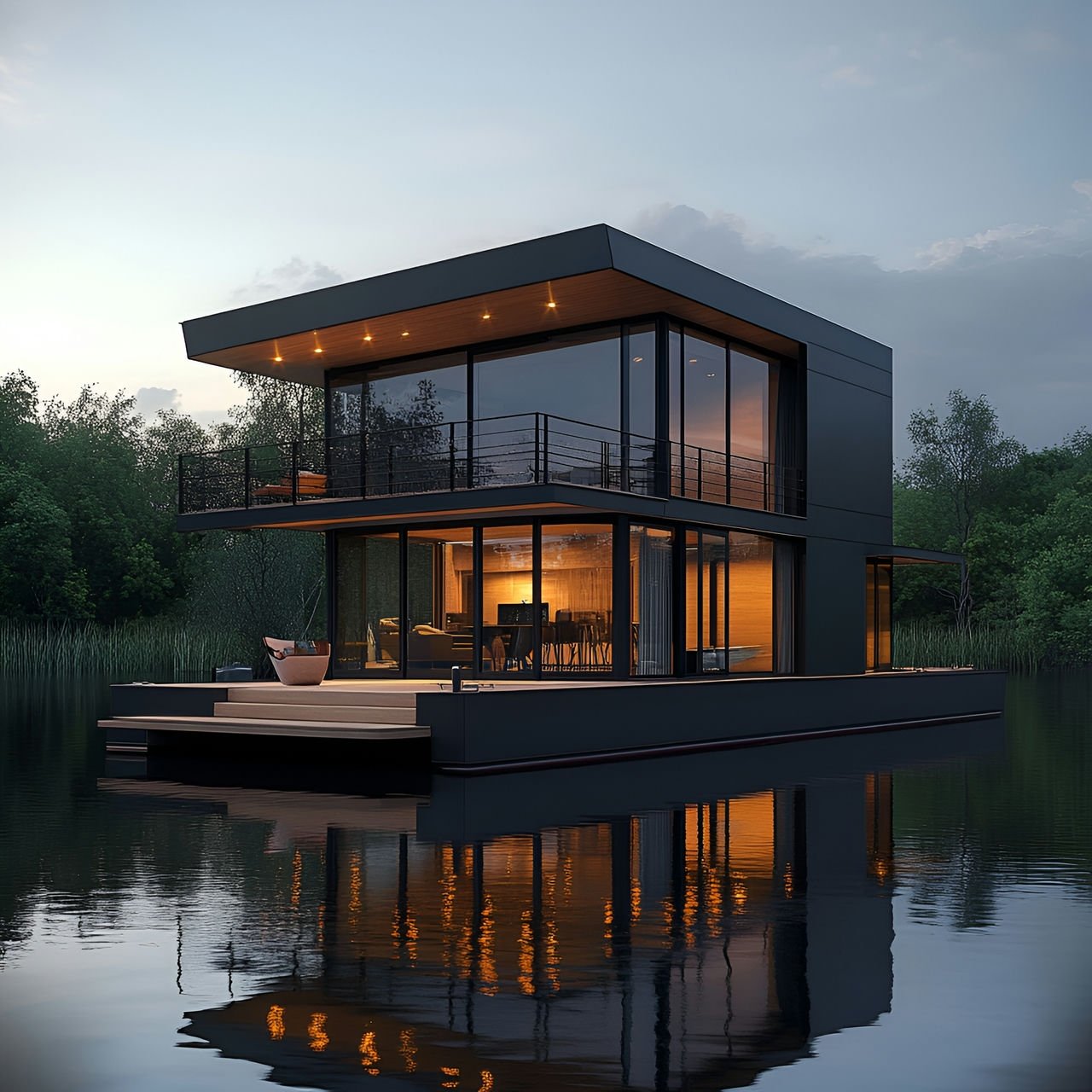 Casa Flotante: Arquitectura, Historia, Sostenibilidad, Materiales y Precios Típicos