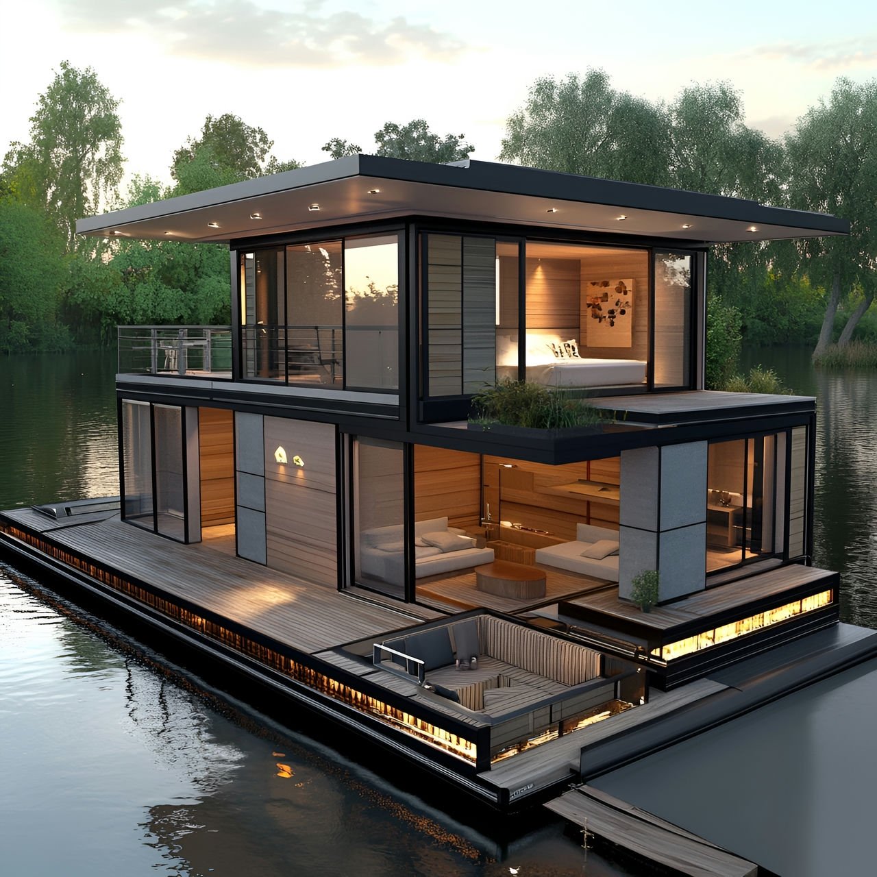 Casa Flotante Casa Flotante: Arquitectura, Historia, Sostenibilidad, Materiales y Precios Típicos