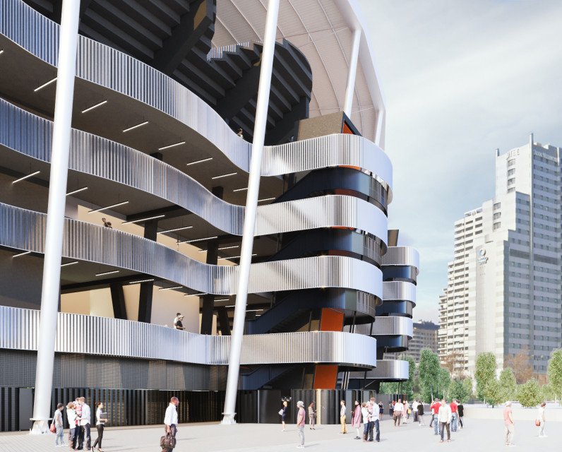 Nou Mestalla Stadium Construction Resumes After 16-Year Hiatus