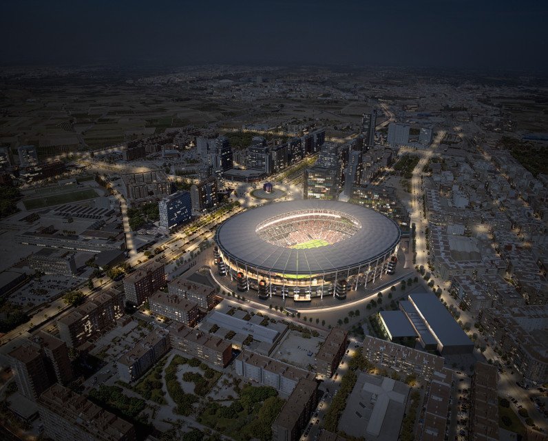 Nou Mestalla Stadium Construction Resumes After 16-Year Hiatus
