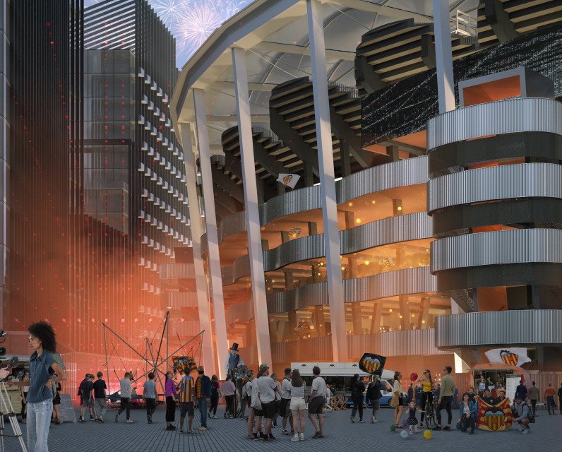 Nou Mestalla Stadium Construction Resumes After 16-Year Hiatus