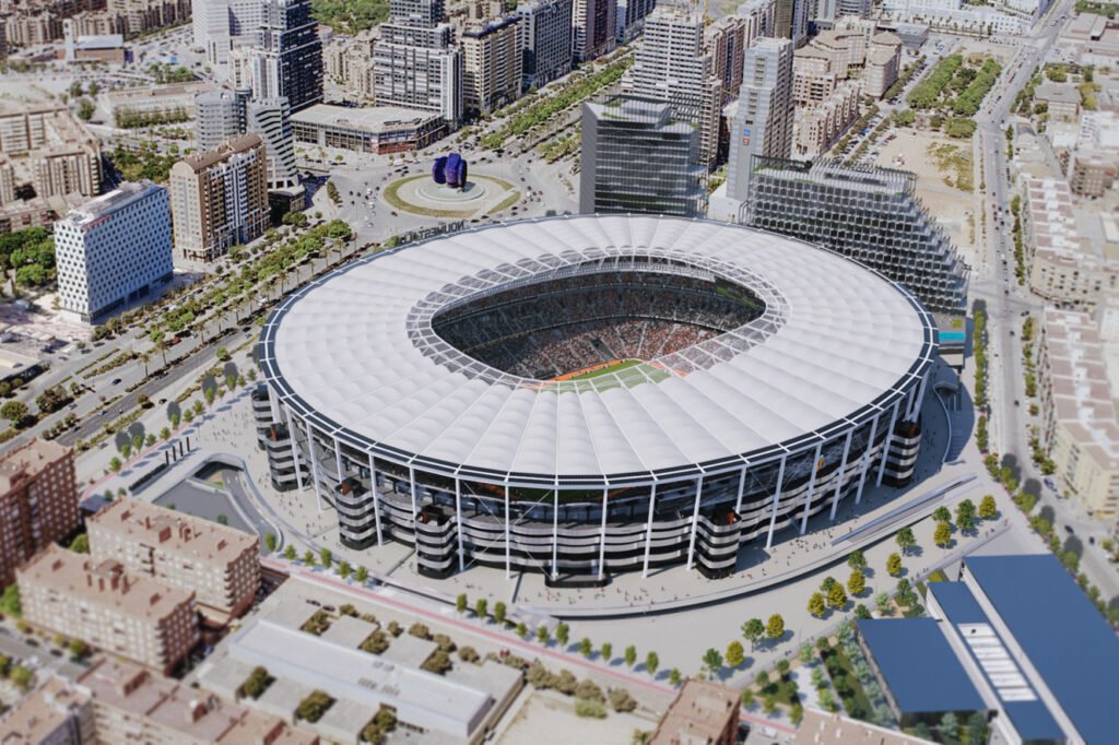 Nou Mestalla Stadium Construction Resumes After 16-Year Hiatus
