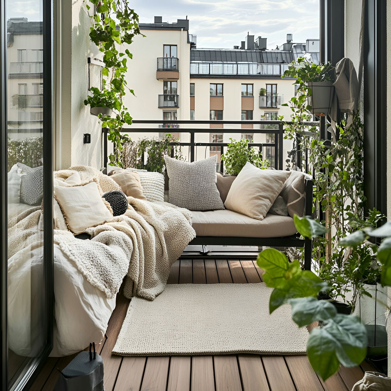 Balcón: Tamaño, Funcionalidad, Usos, Mobiliario y Renovación