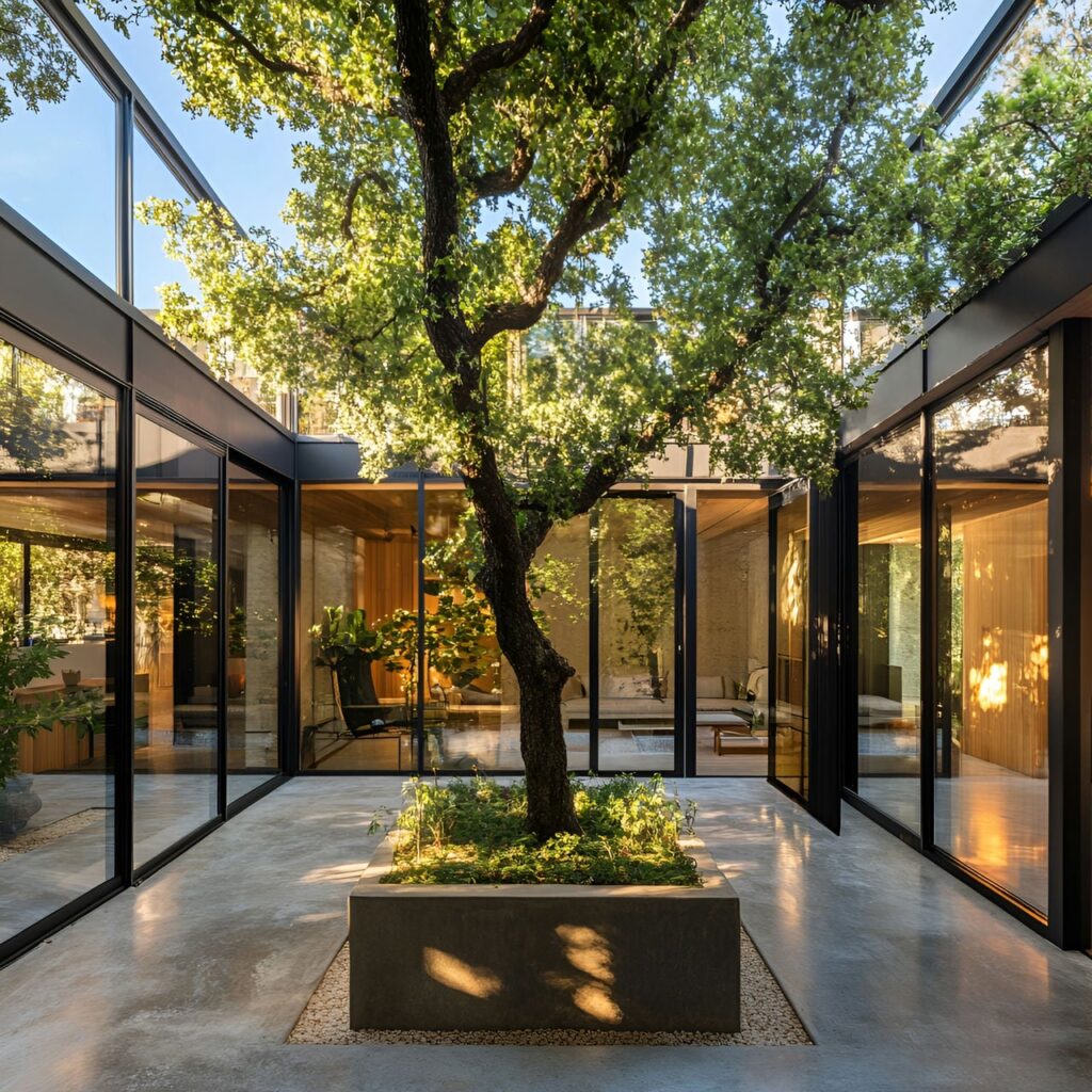 Patio interior: tamaño, funcionalidad, usos, mobiliario y renovación