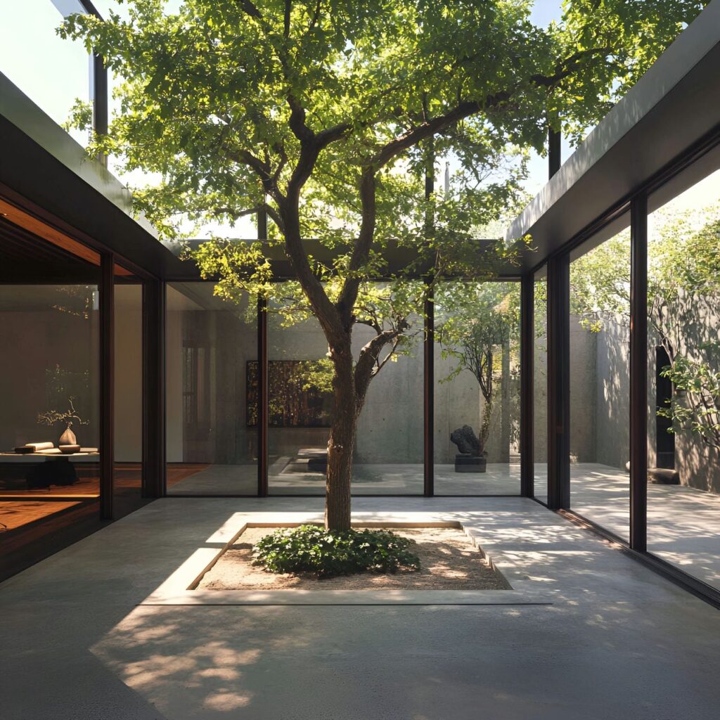 Patio interior: tamaño, funcionalidad, usos, mobiliario y renovación