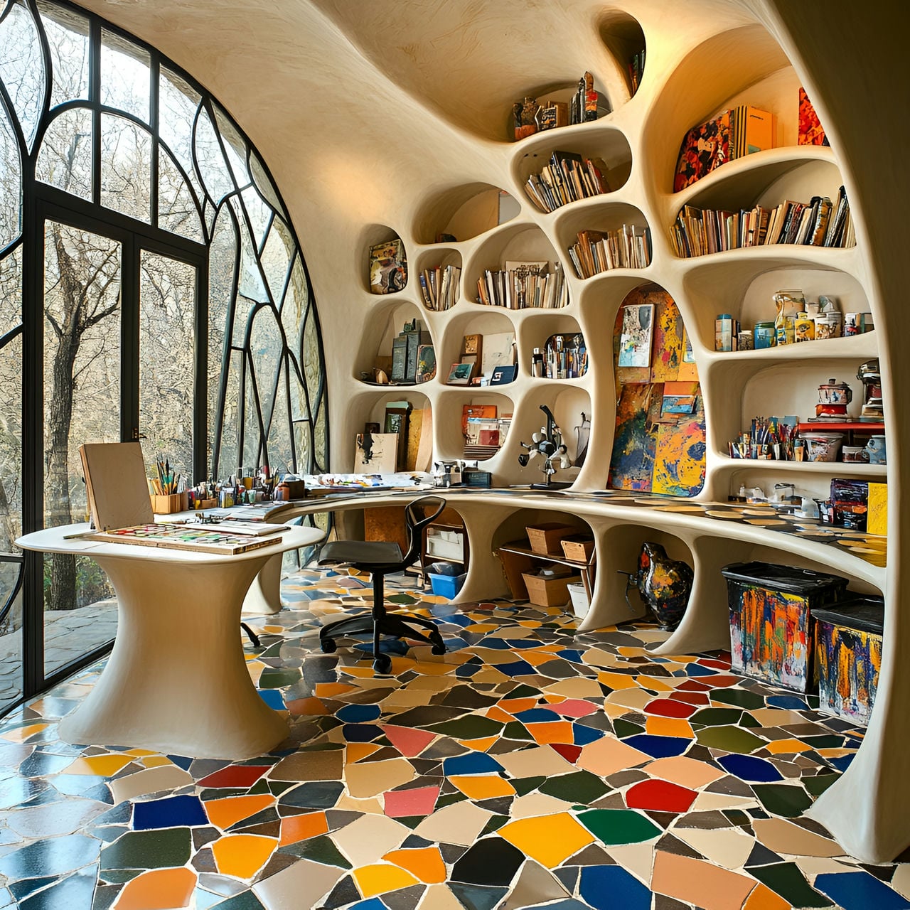 Sala de manualidades: tamaño, funcionalidad, usos, mobiliario y renovación