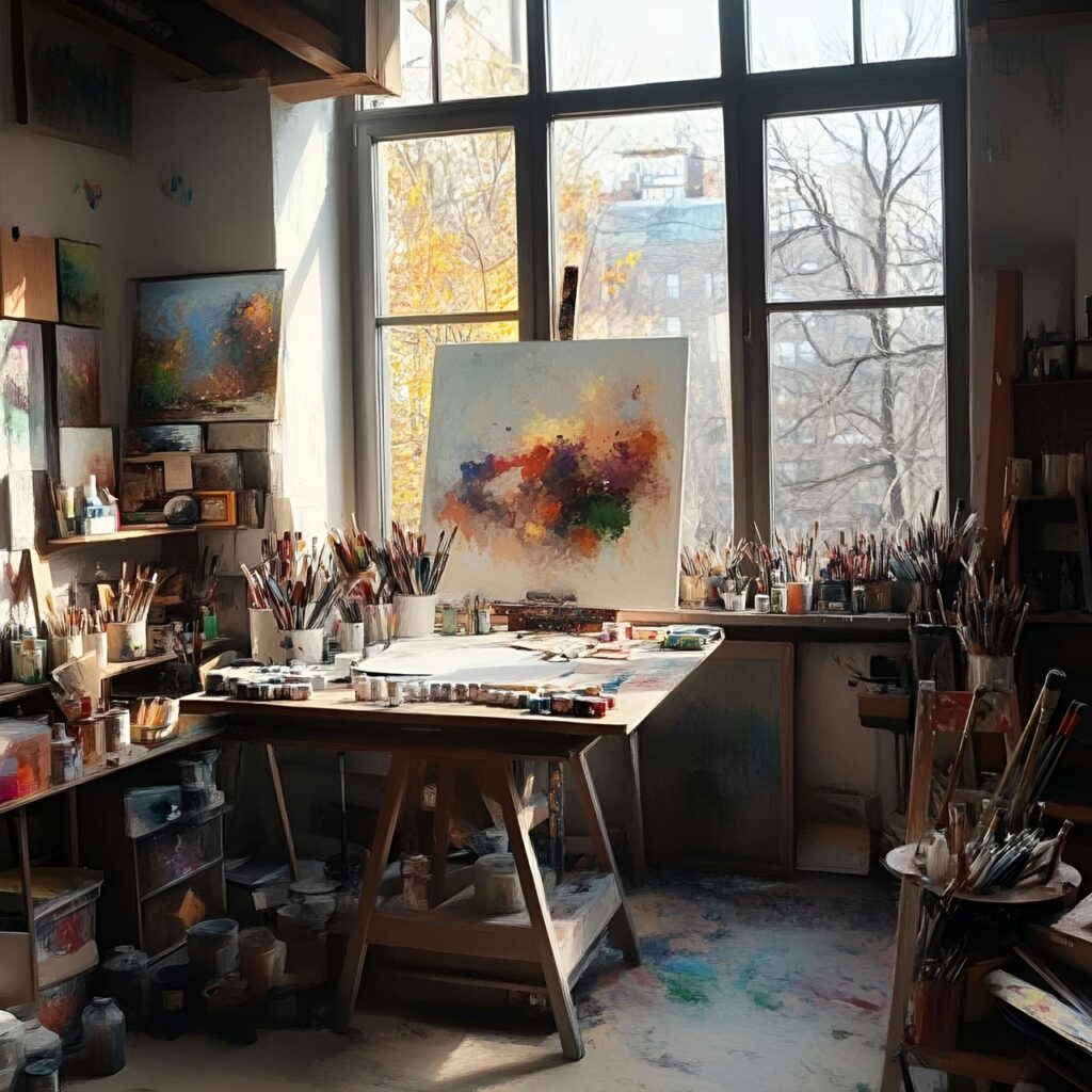 Sala de manualidades: tamaño, funcionalidad, usos, mobiliario y renovación