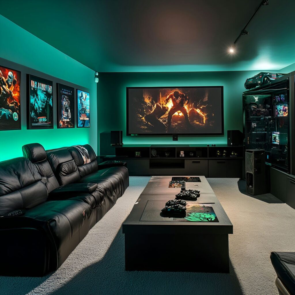 Sala de Juegos: Tamaño, Funcionalidad, Usos, Mobiliario y Renovación