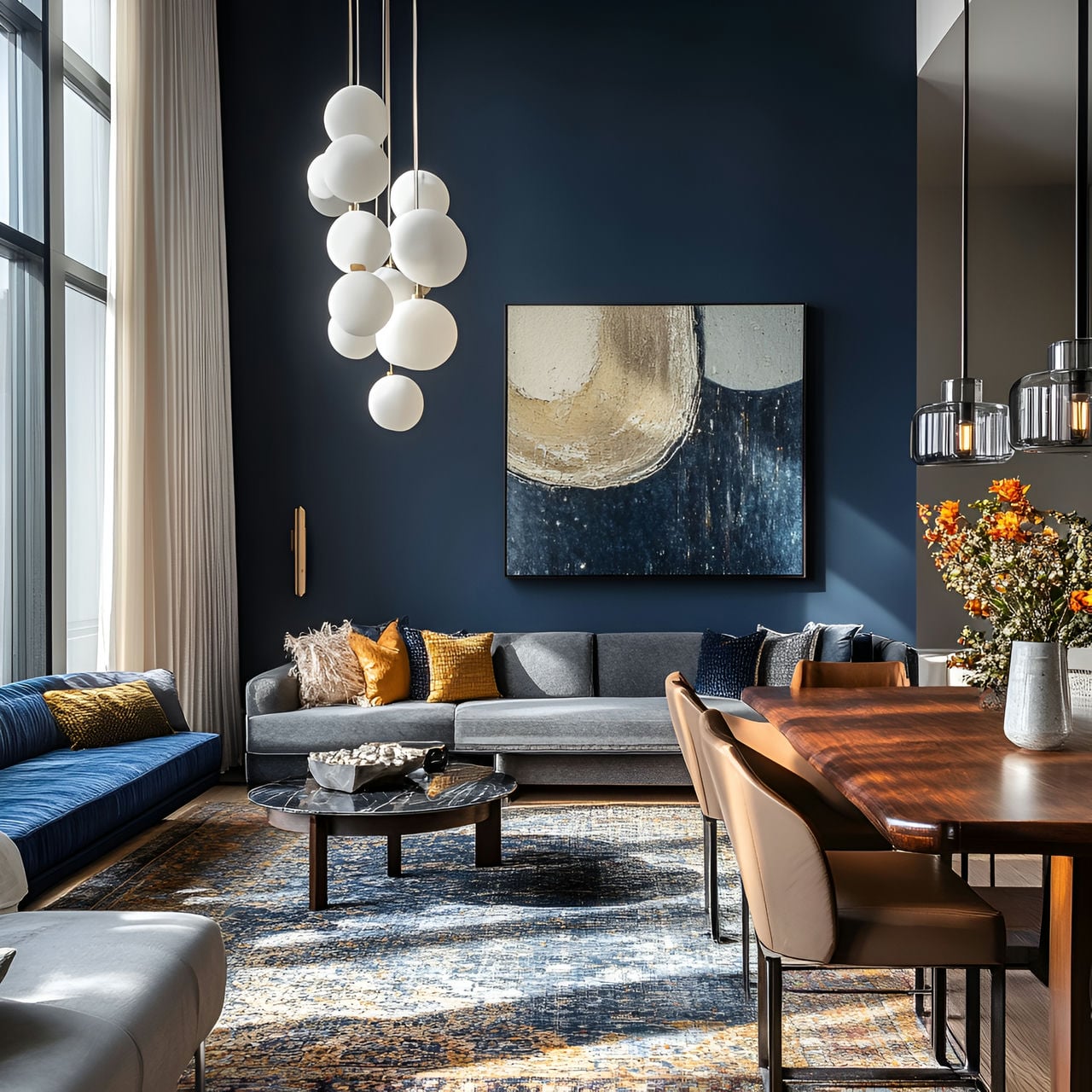 Gran salón: tamaño, funcionalidad, usos, mobiliario y renovación