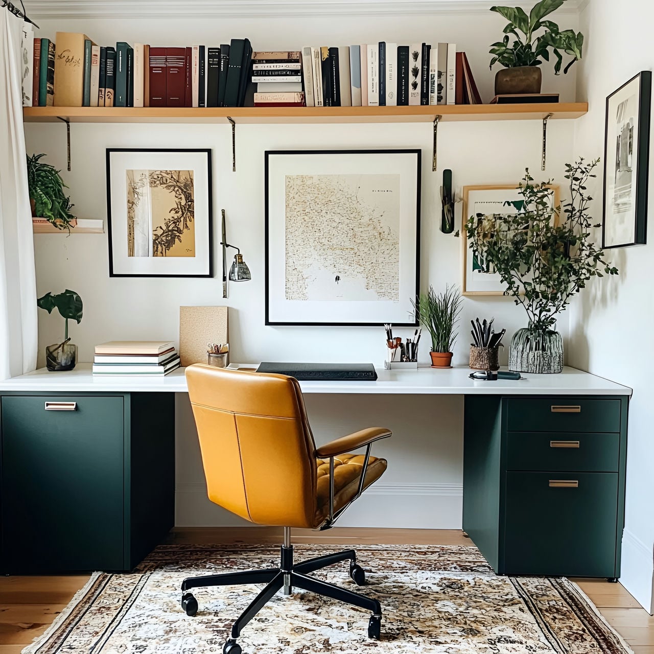 Oficina en casa: Tamaño, Funcionalidad, Usos, Mobiliario y Renovación