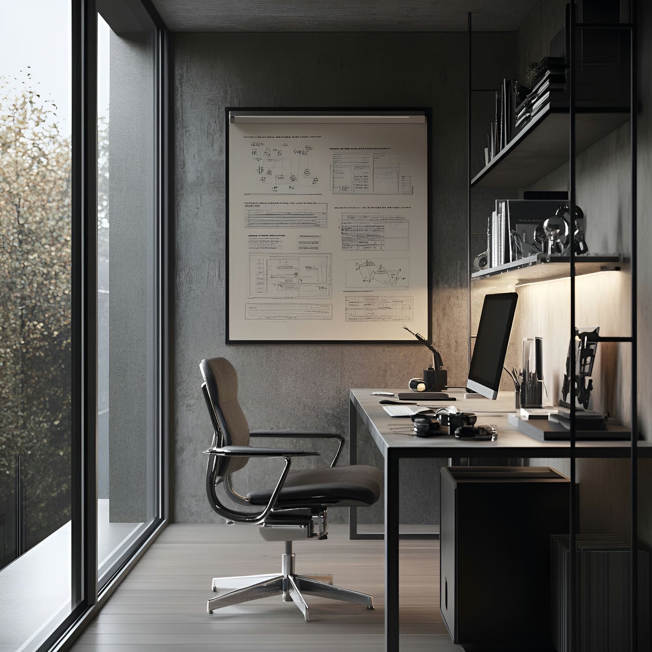 Oficina en casa: Tamaño, Funcionalidad, Usos, Mobiliario y Renovación