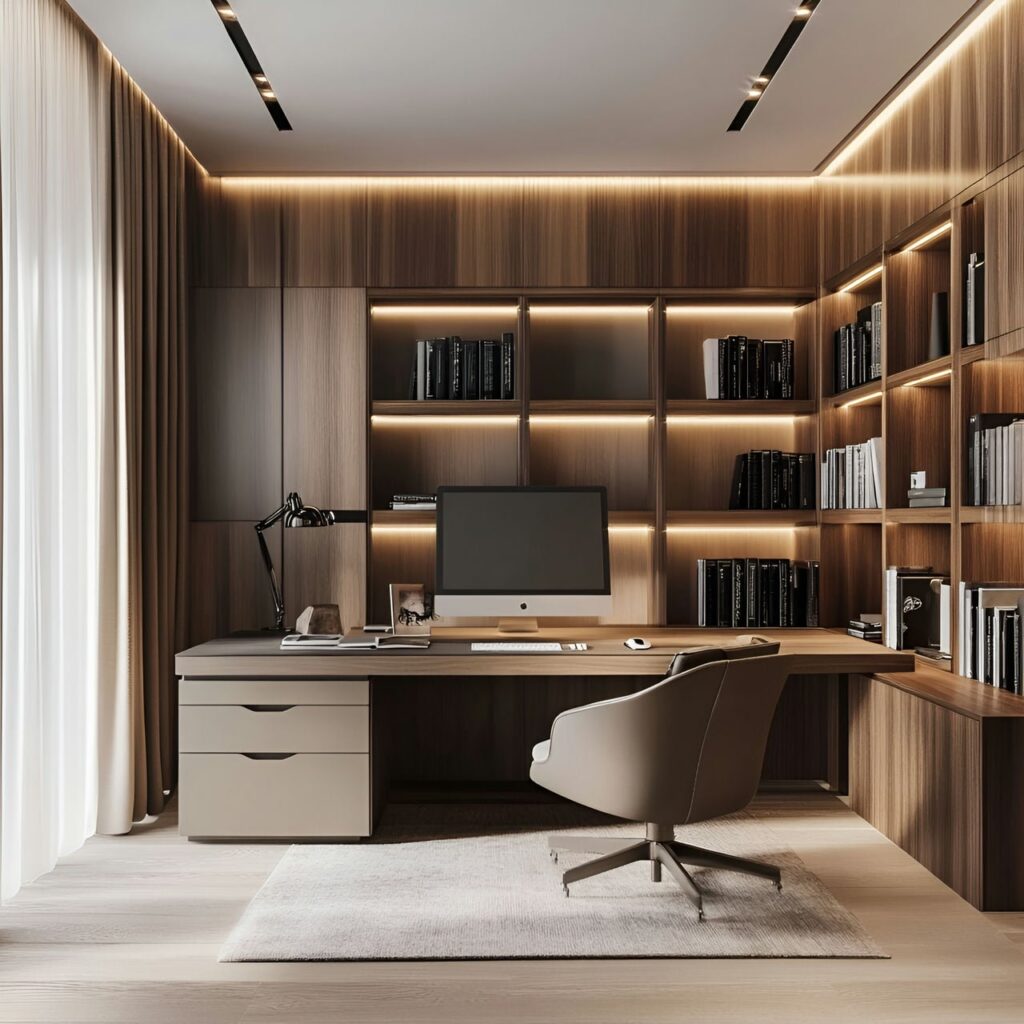 Oficina en casa: Tamaño, Funcionalidad, Usos, Mobiliario y Renovación