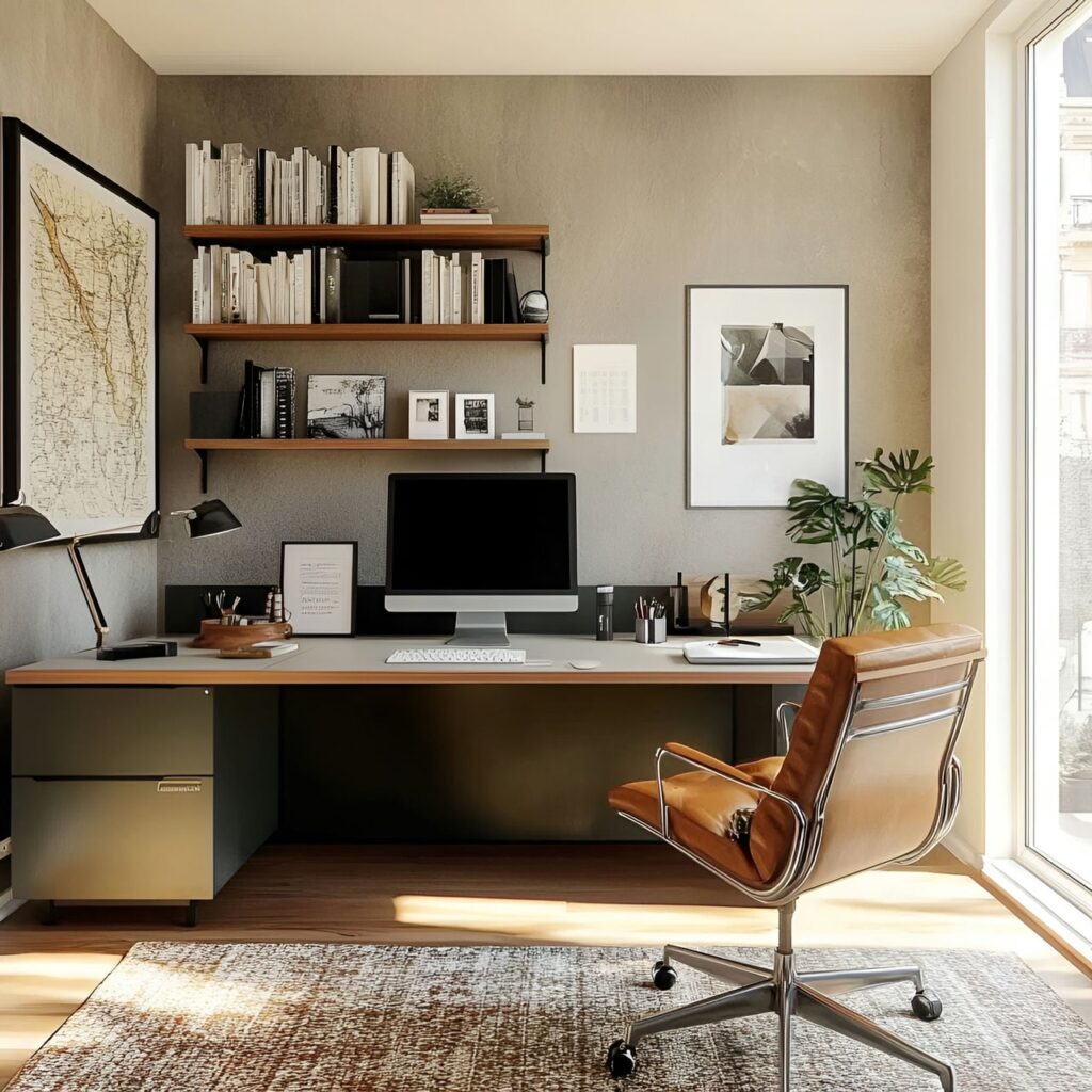 Oficina en casa: Tamaño, Funcionalidad, Usos, Mobiliario y Renovación