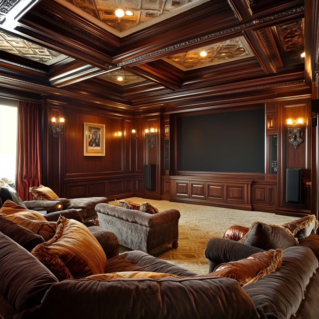 Cine en Casa: Tamaño, Funcionalidad, Usos, Mobiliario y Renovación