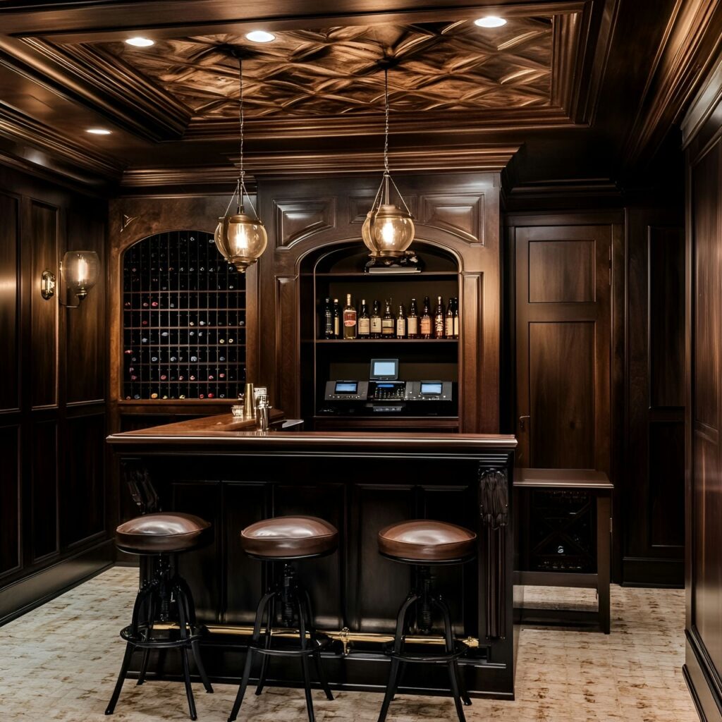 Man Cave: Tamaño, Funcionalidad, Usos, Mobiliario y Renovación