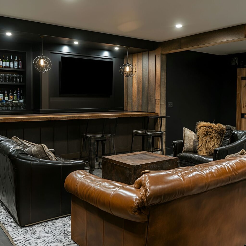 Man Cave: Tamaño, Funcionalidad, Usos, Mobiliario y Renovación