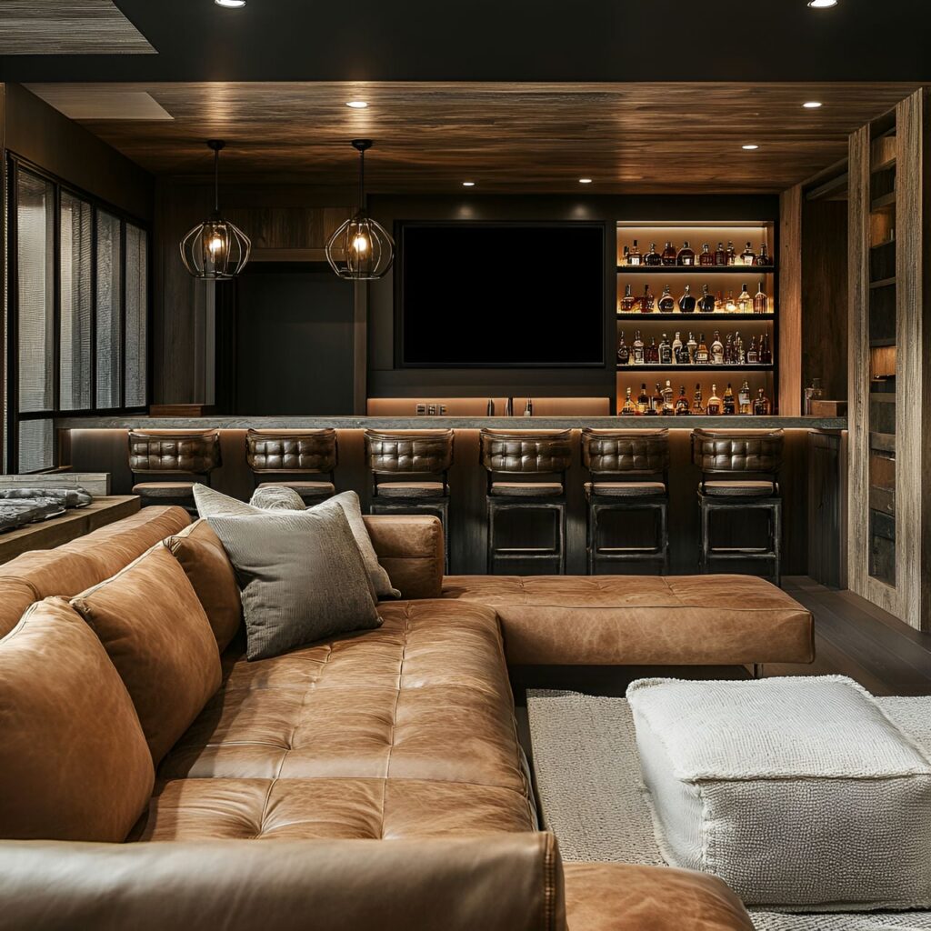 Man Cave: Tamaño, Funcionalidad, Usos, Mobiliario y Renovación