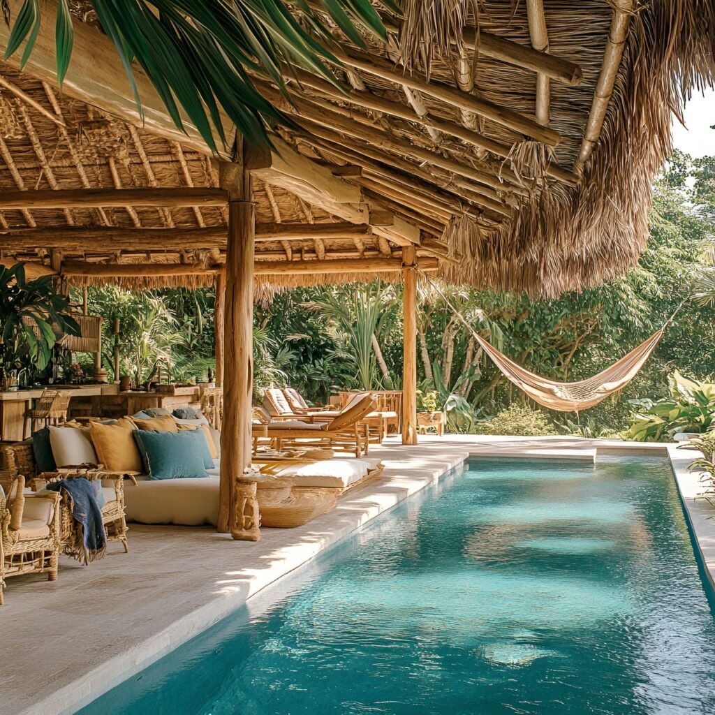 Casa de piscina: tamaño, funcionalidad, usos, mobiliario y renovación