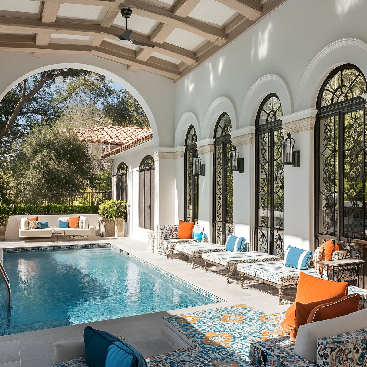 Casa de piscina: tamaño, funcionalidad, usos, mobiliario y renovación