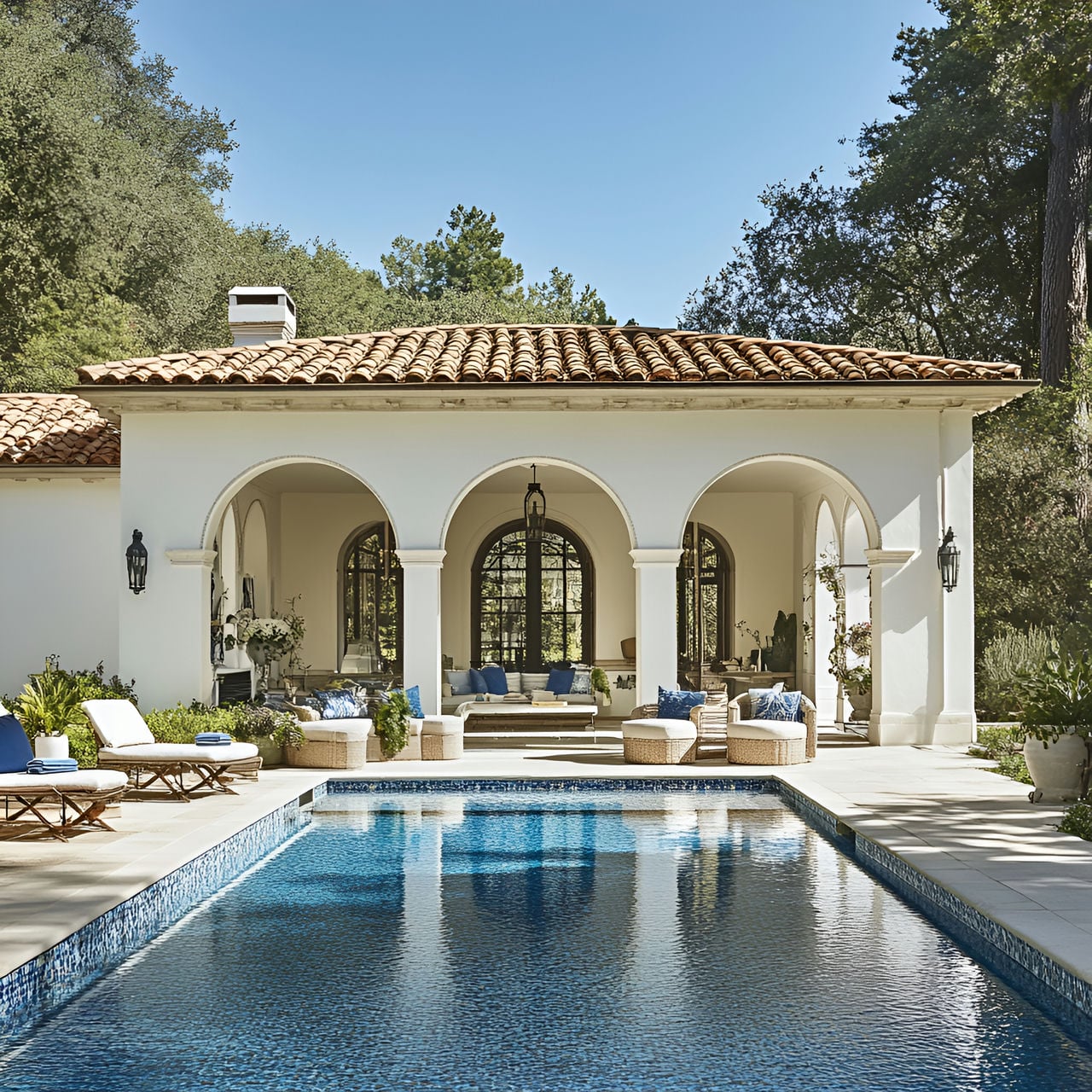 Casa de piscina: tamaño, funcionalidad, usos, mobiliario y renovación