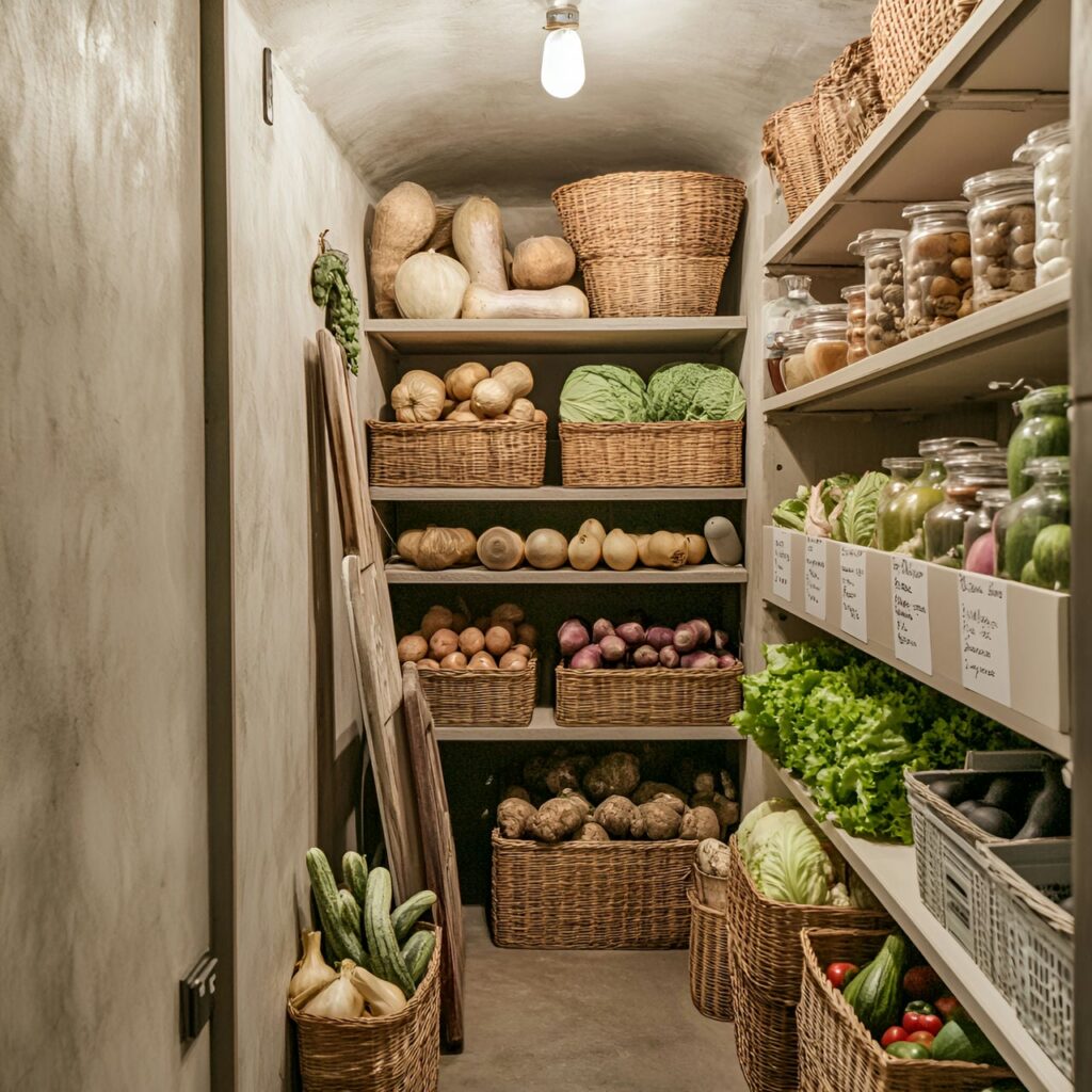 Bodega de raíces: tamaño, funcionalidad, usos, mobiliario y renovación