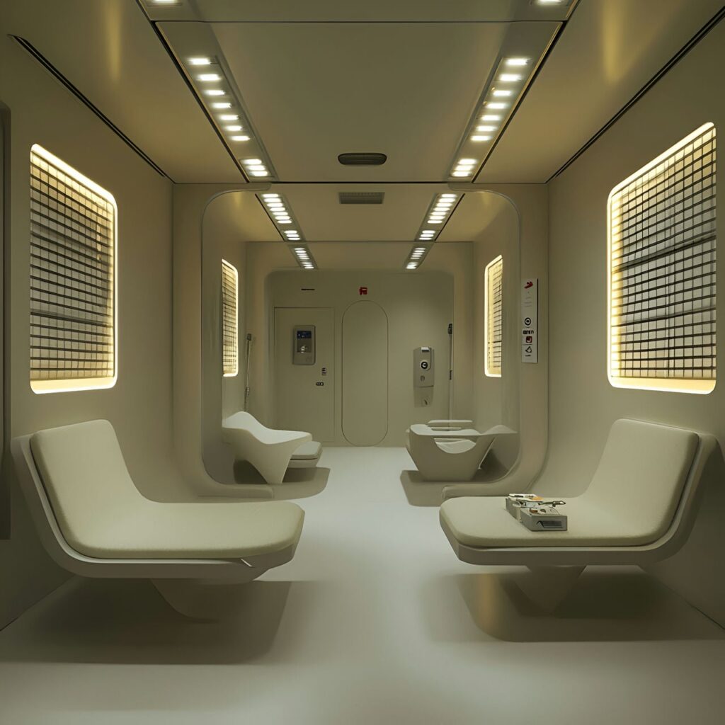 Sala segura: tamaño, funcionalidad, usos, mobiliario y renovación