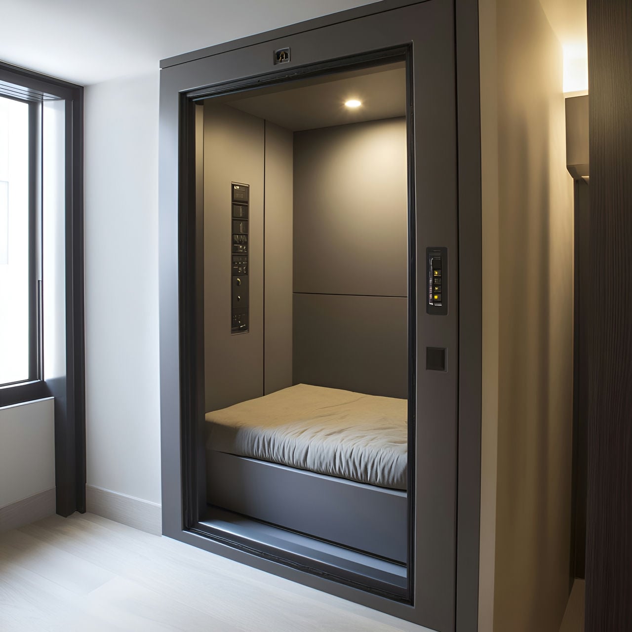 Sala segura: tamaño, funcionalidad, usos, mobiliario y renovación