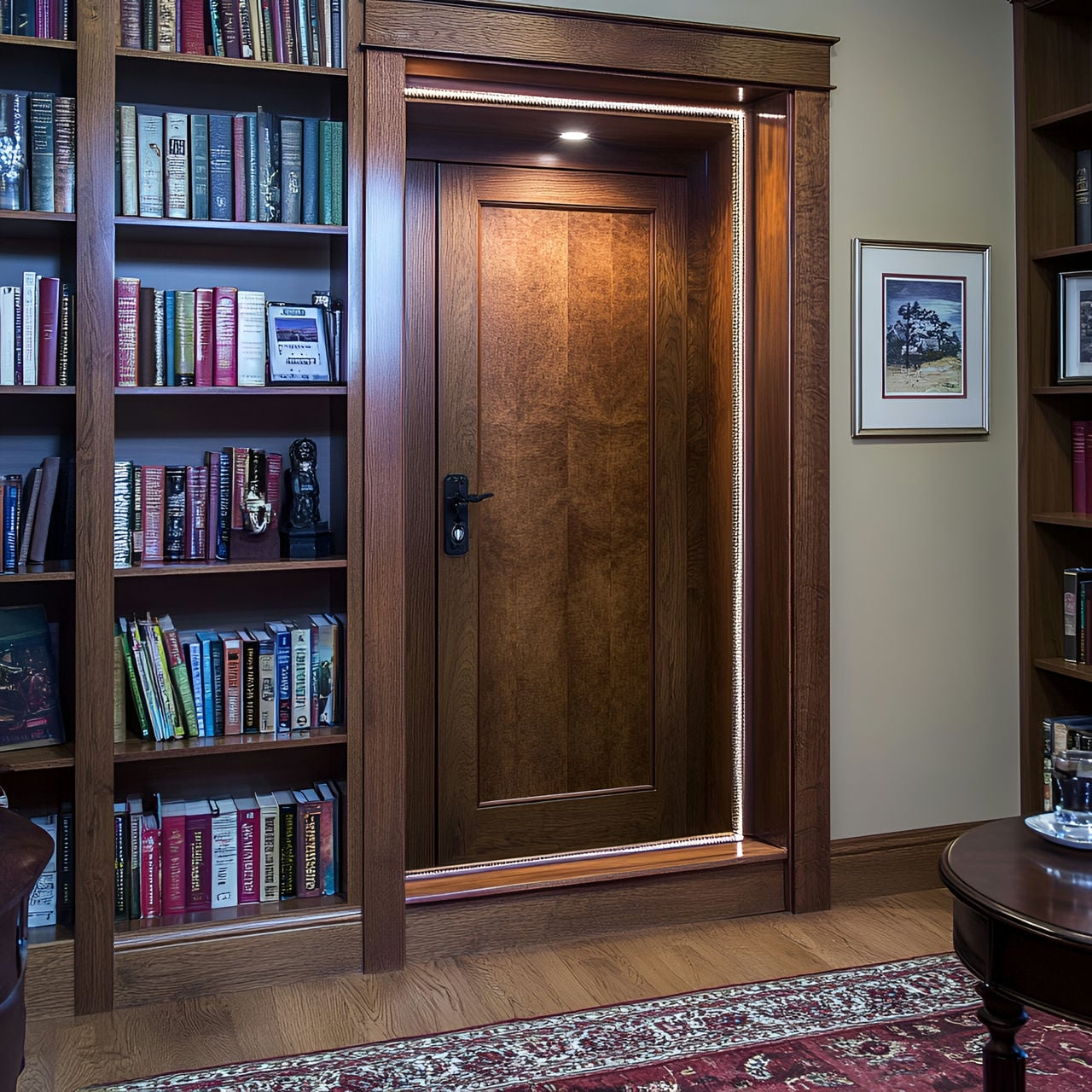 Sala segura: tamaño, funcionalidad, usos, mobiliario y renovación