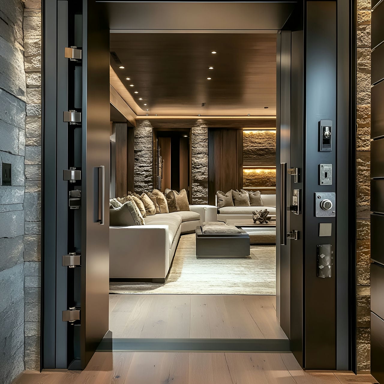 Sala segura: tamaño, funcionalidad, usos, mobiliario y renovación