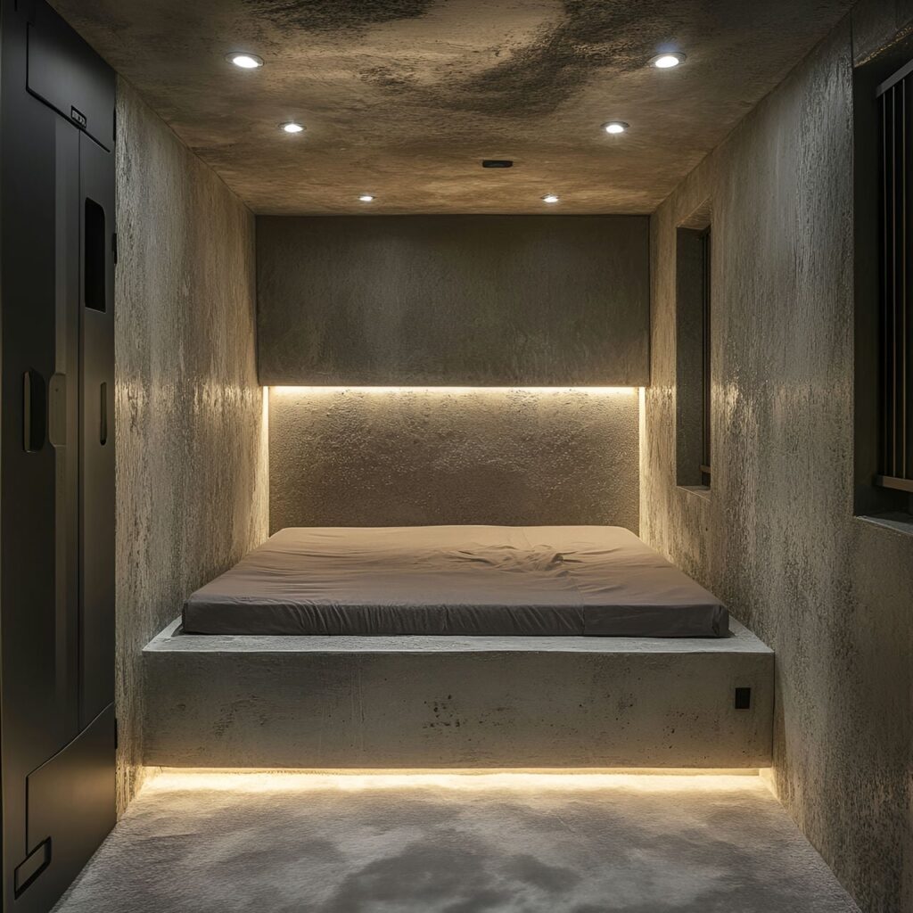 Sala segura: tamaño, funcionalidad, usos, mobiliario y renovación