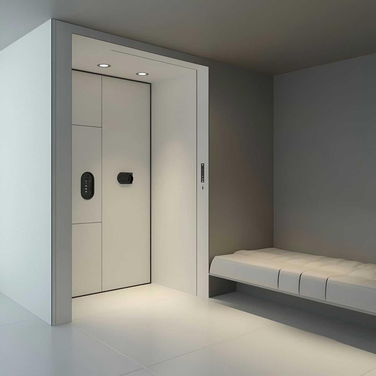 Sala segura: tamaño, funcionalidad, usos, mobiliario y renovación