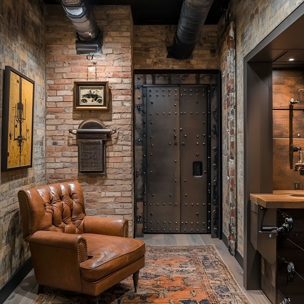 Sala segura: tamaño, funcionalidad, usos, mobiliario y renovación