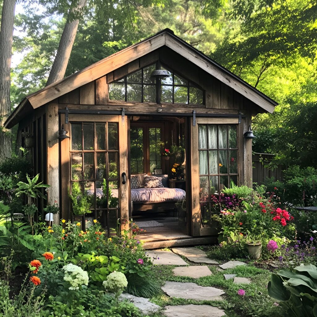 She Shed: Tamaño, Funcionalidad, Usos, Mobiliario y Renovación