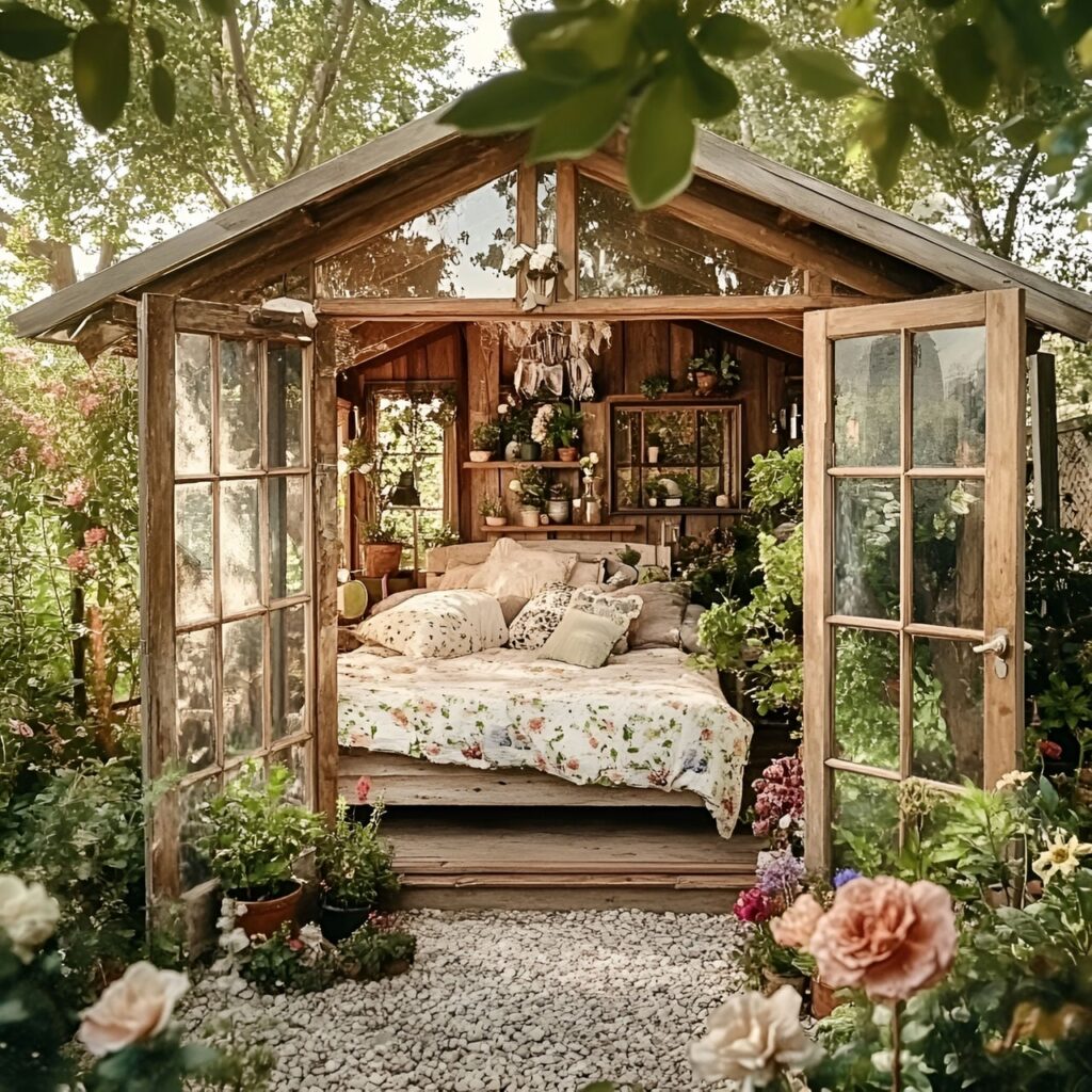 She Shed: Tamaño, Funcionalidad, Usos, Mobiliario y Renovación