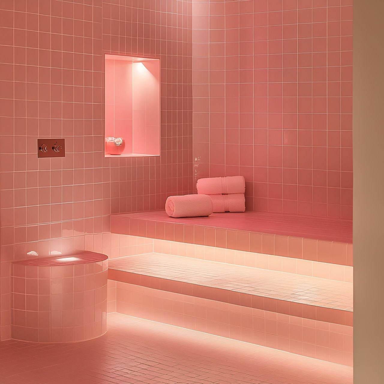 Baño de vapor: tamaño, funcionalidad, usos, mobiliario y renovación