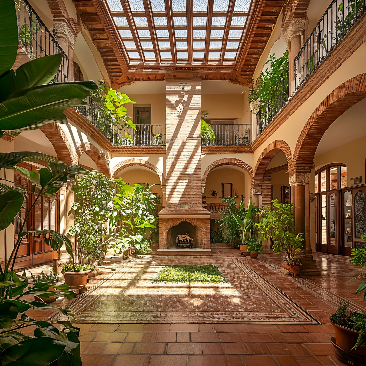 Atrio: Tamaño, Funcionalidad, Usos, Mobiliario y Renovación