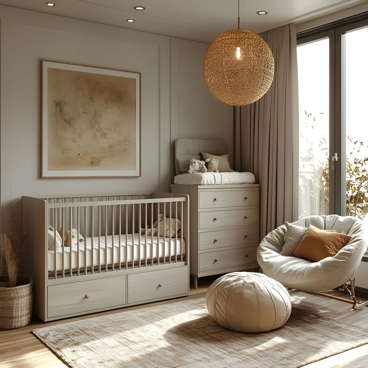 Habitación de bebé: Tamaño, Funcionalidad, Usos, Mobiliario y Renovación