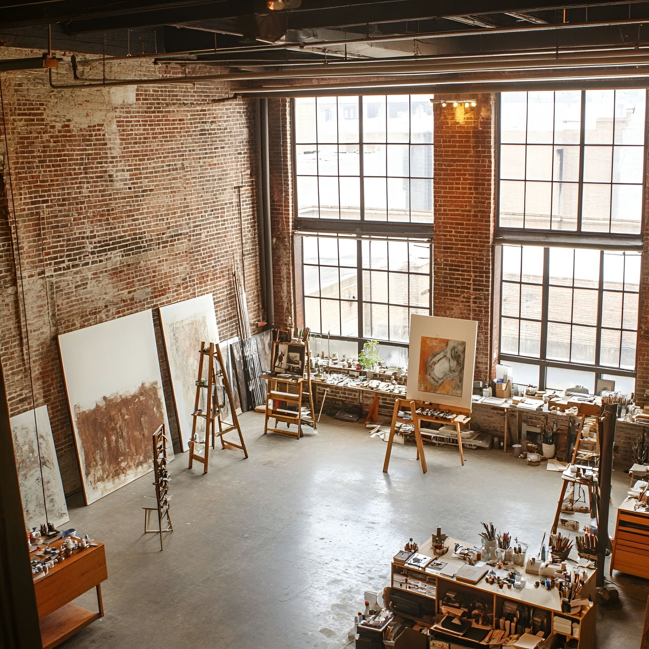 Estudio de arte: tamaño, funcionalidad, usos, mobiliario y renovación