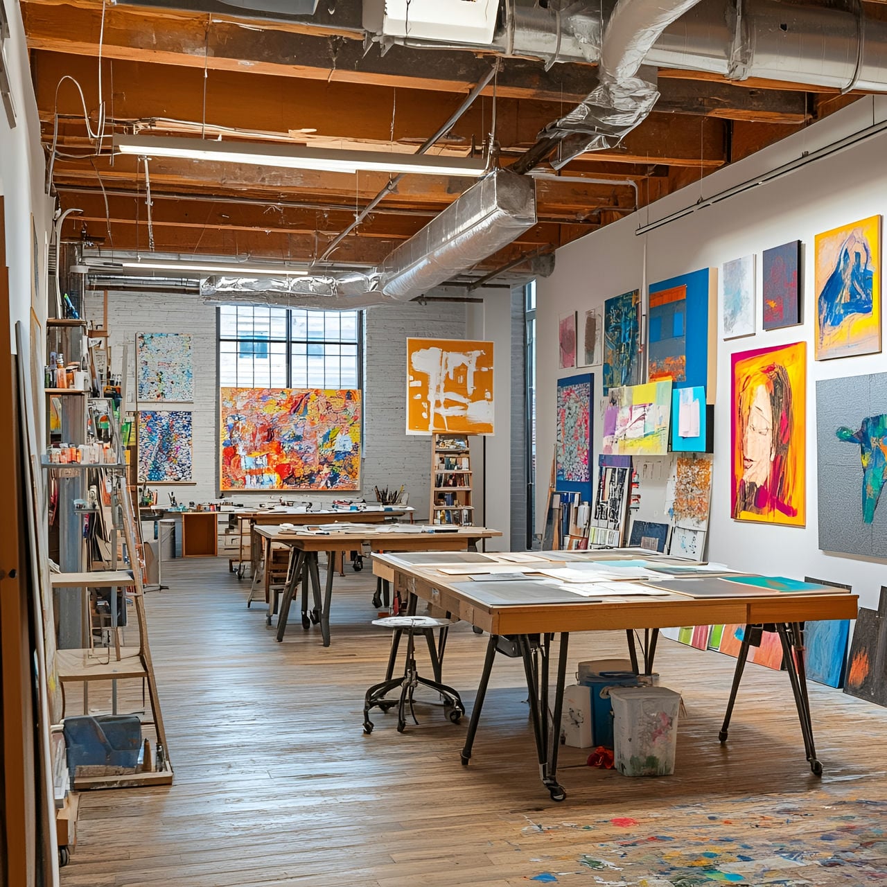 Estudio de arte: tamaño, funcionalidad, usos, mobiliario y renovación