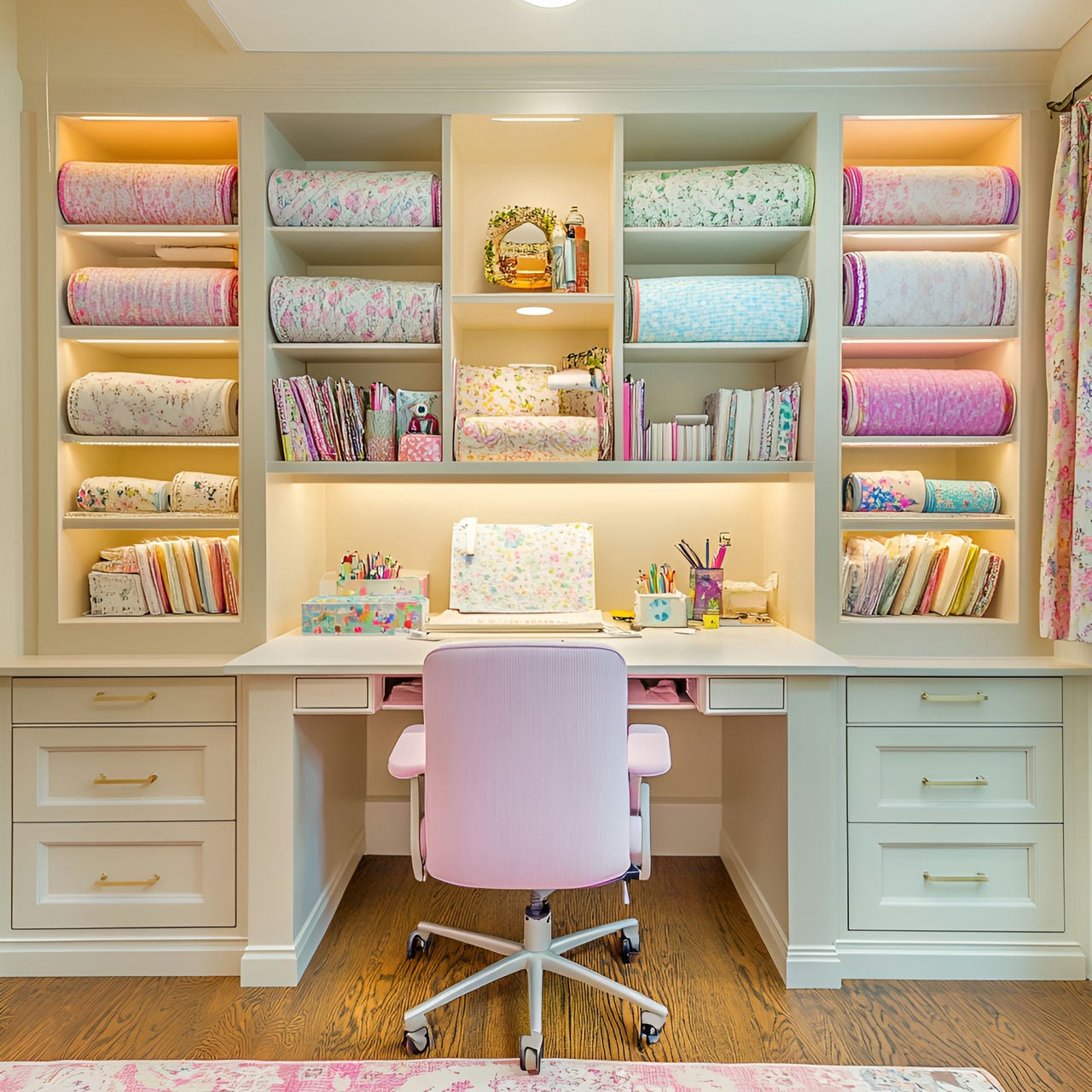 Sala de manualidades: tamaño, funcionalidad, usos, mobiliario y renovación