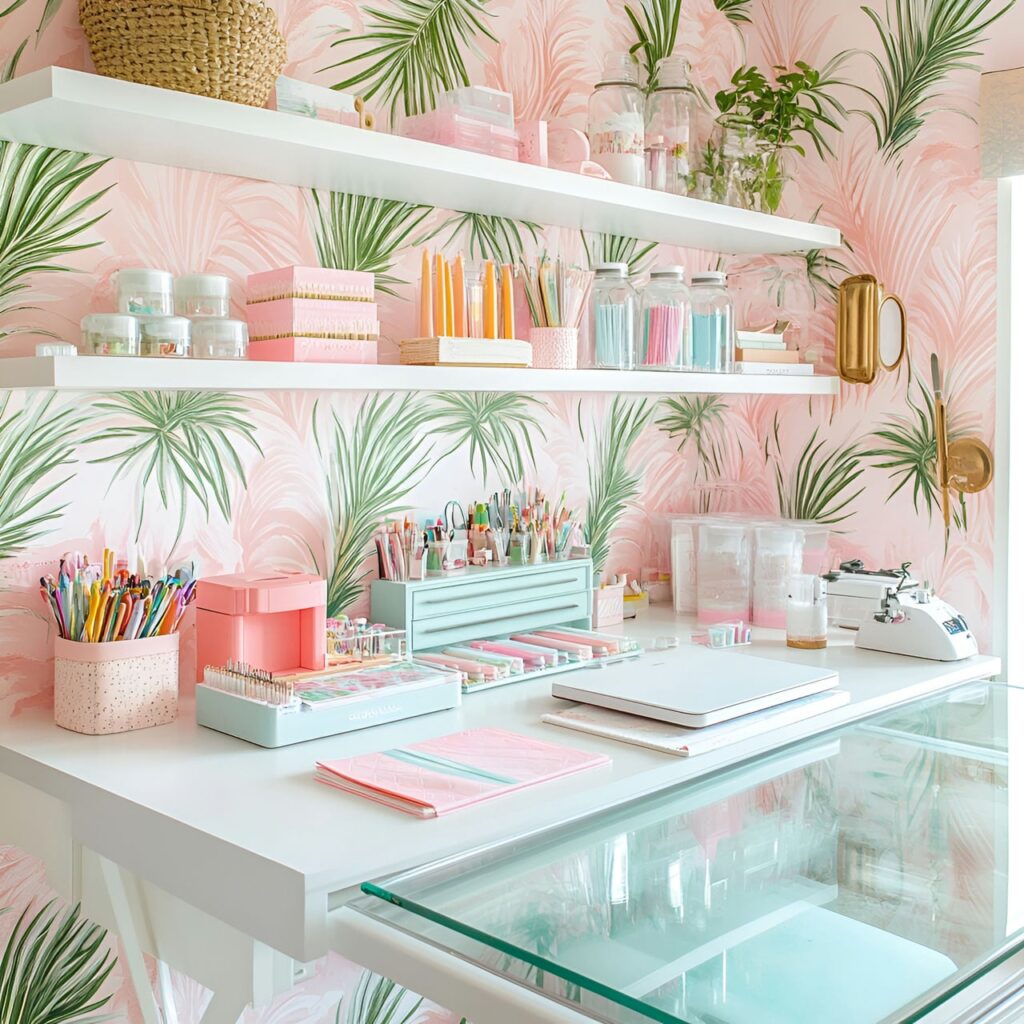 Sala de manualidades: tamaño, funcionalidad, usos, mobiliario y renovación