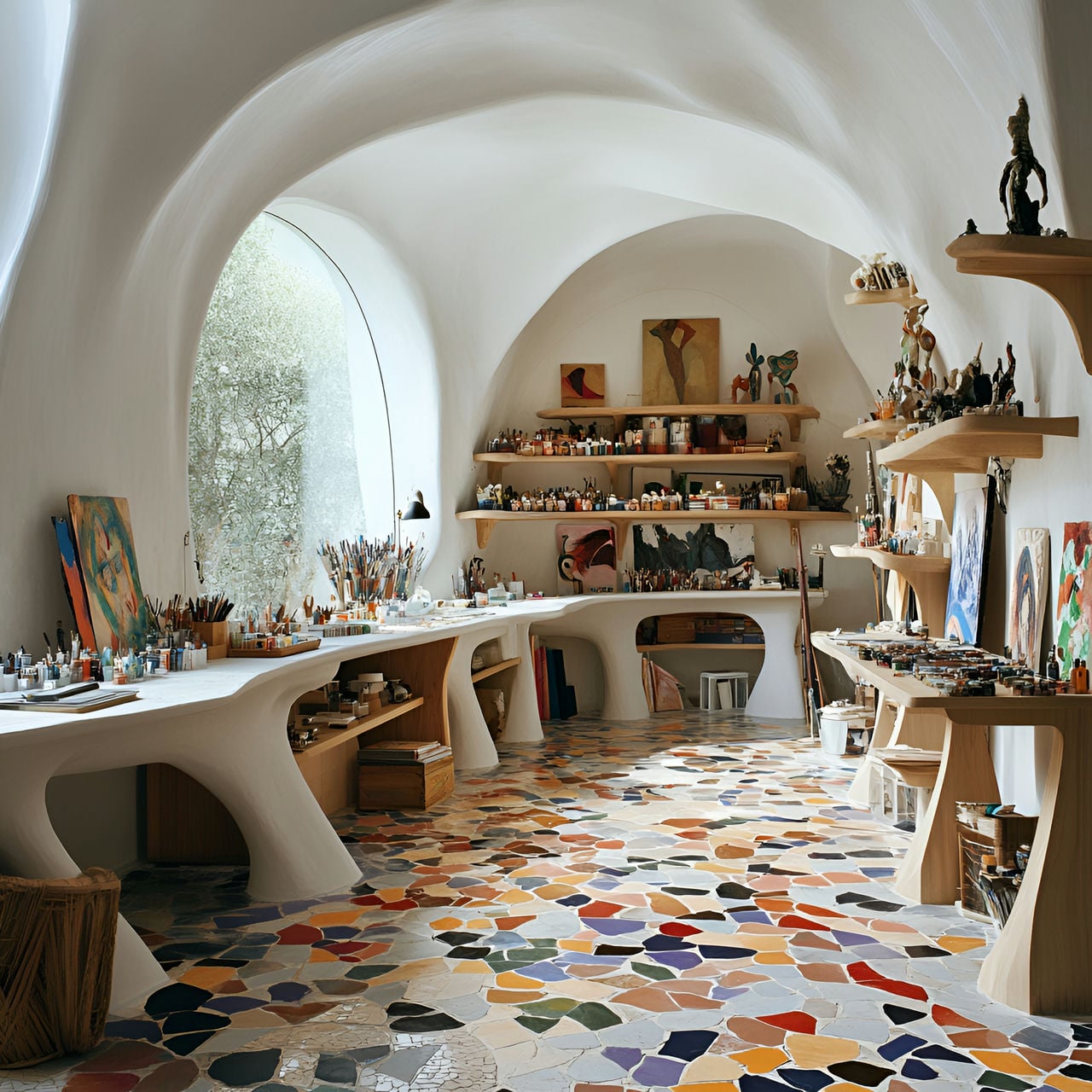 Sala de manualidades: tamaño, funcionalidad, usos, mobiliario y renovación