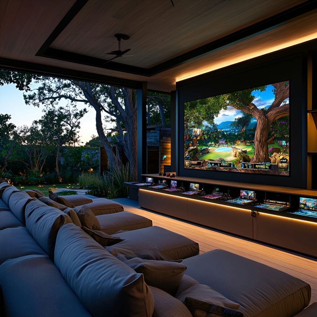 Sala de Juegos: Tamaño, Funcionalidad, Usos, Mobiliario y Renovación